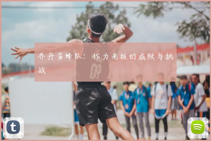 乔丹黄蜂队：作为老板的成败与挑战